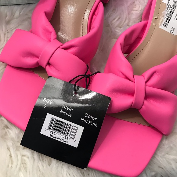 Square Toe Block Heels - Picture 3 of 7